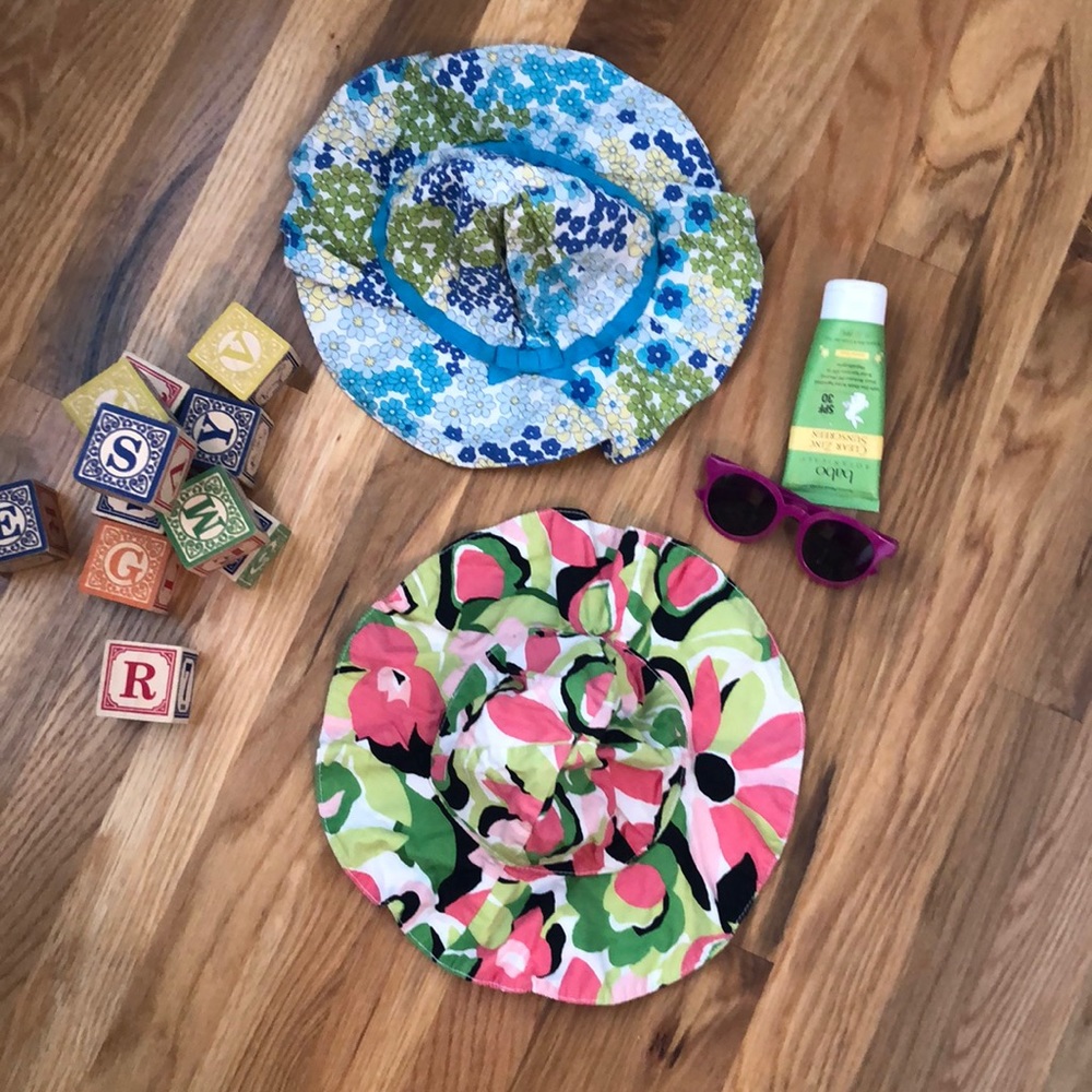 Lot (2) of Gymboree Sun Hats